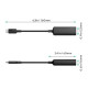 CB-A30 aluminiowa karta sieciowa USB-C Gigabit 10/100/1000 Mbps RJ45 | 1 Gb/s | USB 3.0 Typ C | diody LED