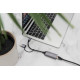 Karta sieciowa przewodowa USB 3.1 Typ C + USB A do 1x RJ45 2.5 Gigabit Ethernet 10/100/1000/2500Mbps