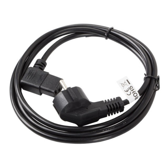 Kabel zasilający CEE CA-C13C-12CC-0030-BK 