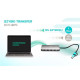 Stacja dokująca USB 3.0/USB-C/Thunderbolt 3x Display Metal Nano Dock LAN +Power Delivery 100W 