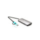 Stacja dokująca USB 3.0/USB-C/Thunderbolt 3x Display Metal Nano Dock LAN +Power Delivery 100W 