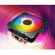 Chłodzenie CPU Huracan 12cm 100W 4-pin multicolor LED