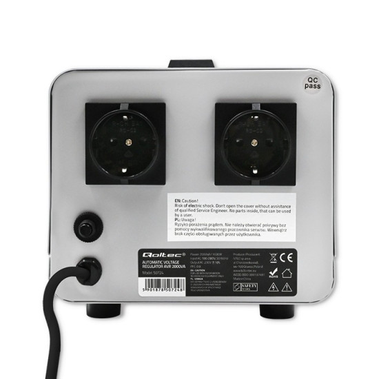 Automatyczny stabilizator napięcia AVR 2000VA 
