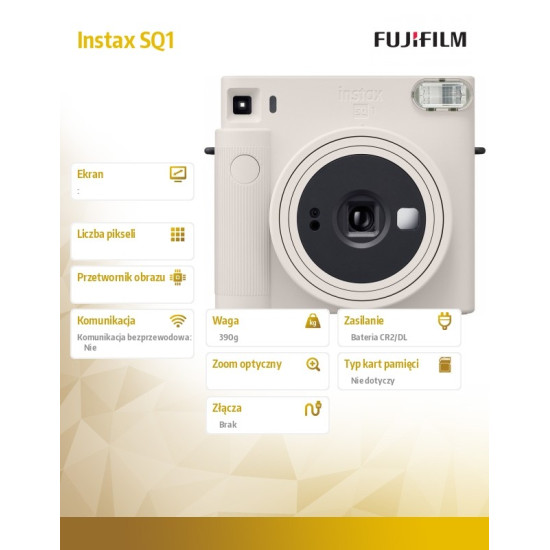 Aparat Instax SQ1 biały