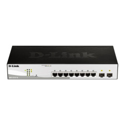 Przełącznik DGS-1210-10 Switch Smart 8xGE 2xSFP 