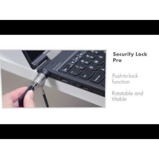 Linka zabezpieczająca T-Lock Pro, keyed, 3x7mm slot