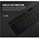 Klawiatura K100 RGB Air Wireless Ultra Thin Cherry MX 