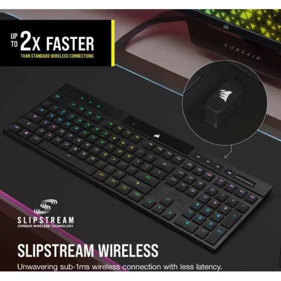 Klawiatura K100 RGB Air Wireless Ultra Thin Cherry MX 