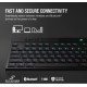 Klawiatura K100 RGB Air Wireless Ultra Thin Cherry MX 