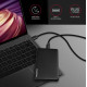 EE25-SL Obudowa zewnętrzna plastikowa, bezśrubowa, USB-C 3.2 GEN 1 SATA 6G 2.5