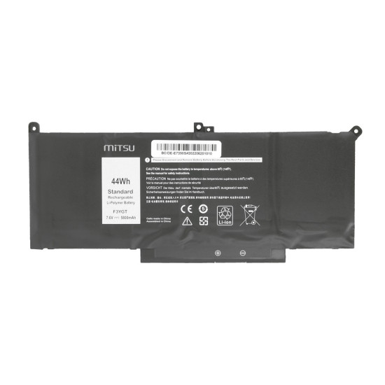 Bateria do Dell Latitude 7390, 7490 5800 mAh (44 Wh) 7.6 - 7.4