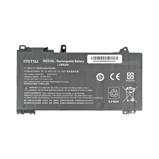Bateria do HP430G6/450G6 3500mAh(40Wh) 11.55V 