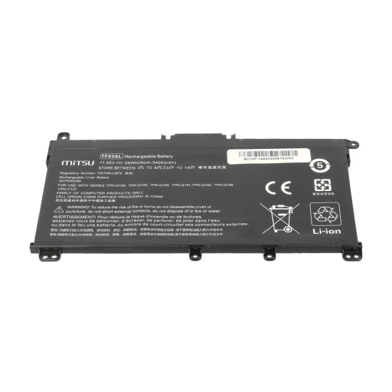 Bateria do HP 14-BP, Pavilion 14 15 3400 mAh (39 Wh) 11.55 Volt