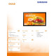 Monitor profesjonalny OH24B 24 cale matowa 24h/7 1500cd/m2 S10 Player (Tizen 6.5) 3 lata d2d (LH24OHBEBGBXEN)