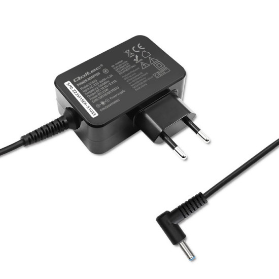 Zasilacz do ultrabooka HP 45W | 19.5V | 2.31A | 4.5x3.0+pin 