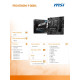 Płyta główna PRO B760M-P DDR4 s1700 4DDR4 DP/HDMI 2M.2 mATX 