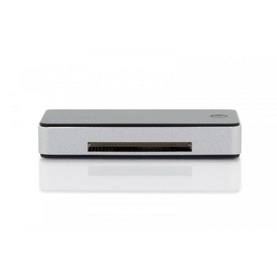 Czytnik kart 5-portowy USB 3.0 SuperSpeed, All-in-one, Czarno-srebrny