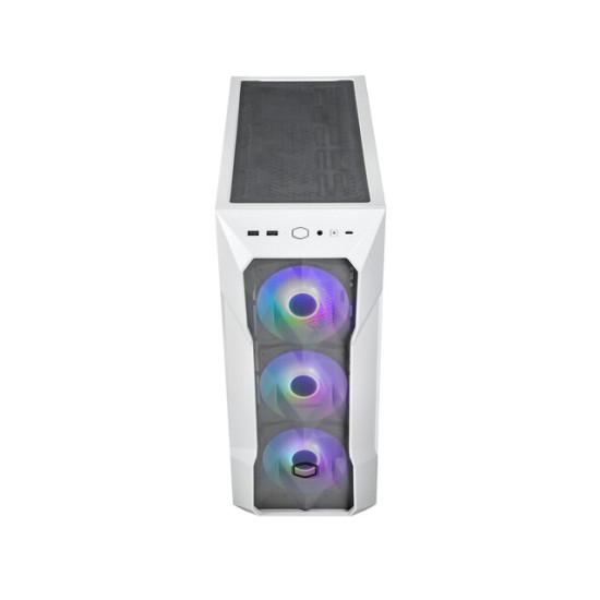 Obudowa MasterBox TD500 V2 Mesh z oknem ARGB Biała 