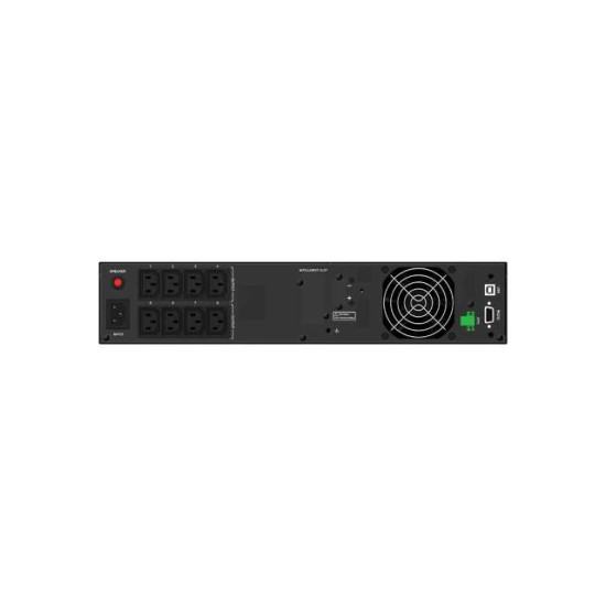 Zasilacz awaryjny UPS Line-interactive 3000VA 8xIEC C13 USB-B EPO LCD 2U 