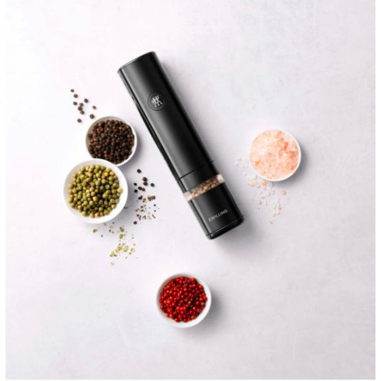 Młynek do przypraw Enfinigy, czarny