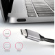 HMC-6H4A Wieloportowy hub 4x USB-A + HDMI, USB-C 3.2 Gen 1, PD 100W, 20cm USB-C kabel
