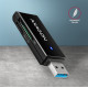 CRE-S2N Czytnik zewnętrzny kart USB-A 3. 2 GEN 1, 2-gniazda lun SD/microSD, UHS-I
