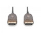 Kabel połączeniowy hybrydowy AOC DisplayPort 1.4 8K/60Hz UHD DP/DP M/M 20m Czarny
