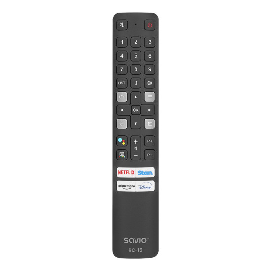 Pilot uniwersalny/zamiennik do TV TCL, Smart TV, RC-15 