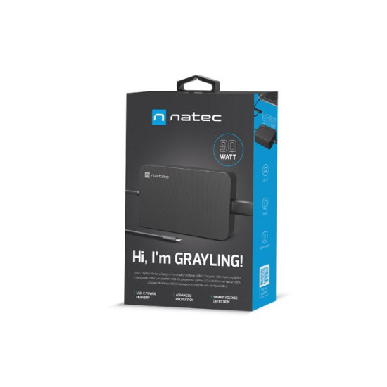 Zasilacz Laptop Grayling USB-C 90W do laptopów, tabletów, telefonów