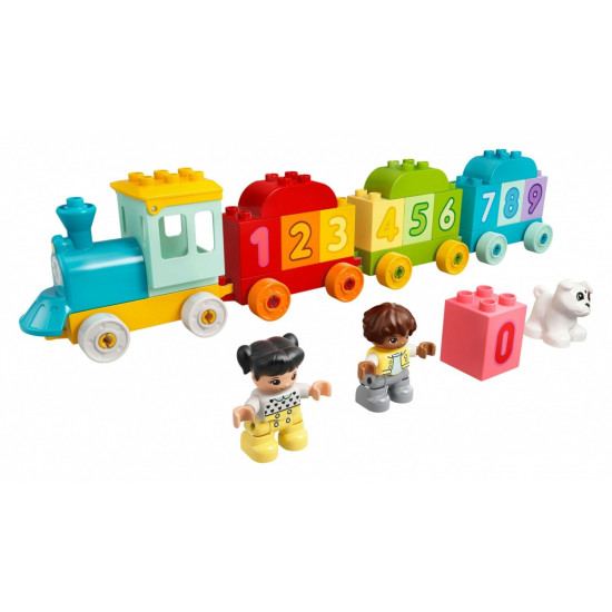 Klocki DUPLO 10954 Pociąg z cyferkami - nauka liczenia