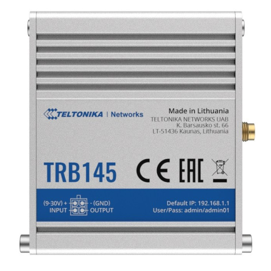 Bramka LTE TRB145 (Cat 1), 3G, 2G, USB, RS485 