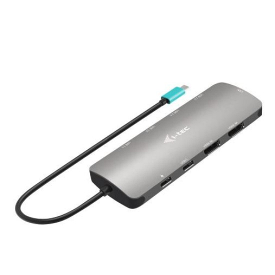 Stacja dokująca USB-C Metal Nano 2x HDMI Display + Power Delivery 100W 