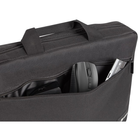 Torba notebook Wallaroo 2 15,6' czarna z myszką bezprzewodową