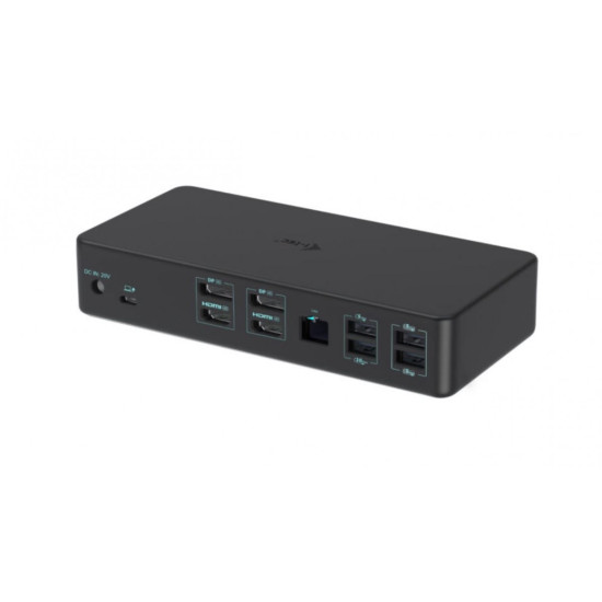 Stacja dokująca USB 3.0 / USB-C / Thunderbolt 3 Professional Dual 4K Display Docking Station Generation 2 + Power Delivery 100W 