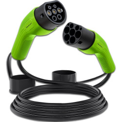 Kabel EV typ2 do ładowania samochodu | 400V | 11kW | 16A | 5m 