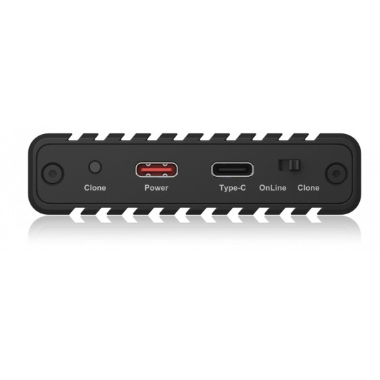 Stacja ICY BOX IB-2817MCL-C31 z funkcją klonowania dla 2x NVMe SSD 