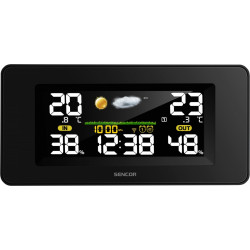 Stacja pogody SWS 5270 kolorowy wyświetlacz LCD 
