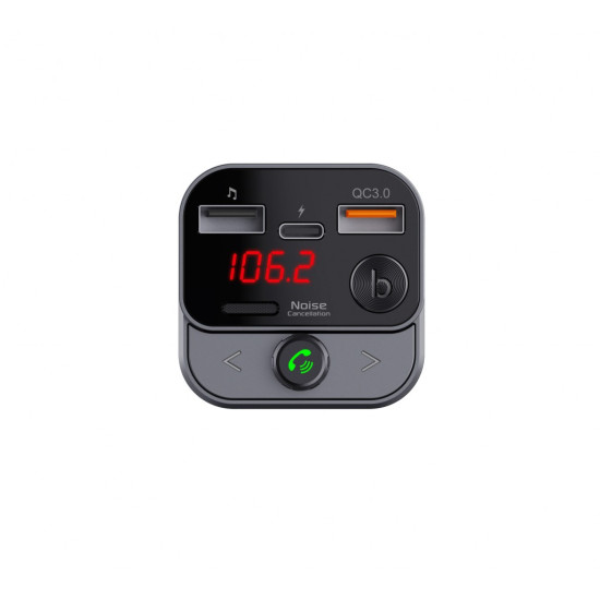 Transmiter samochodowy FM MP3 z funkcją BT,USB LCD FM-84B QC3.0 