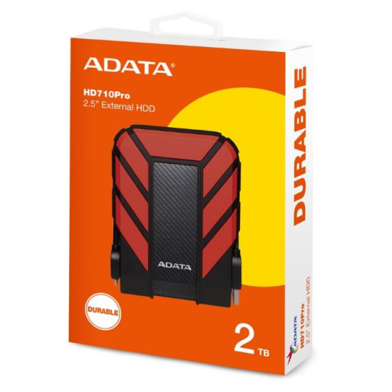 DashDrive Durable HD710 2TB 2.5' USB3.1 Czerwony