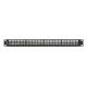 Patch panel pusty 24 porty 1U 19 cali ftp do modułów keystone czarny