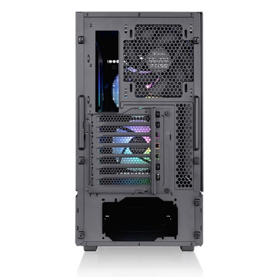 Obudowa Ceres 300 TG ARGBx2 Tempered Glass -Black 