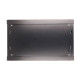Szafka wisząca rack 6U 600x450 czarna szklane drzwi 