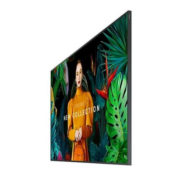 Monitor profesjonalny QB85C 85 cali Błyszczący 16h/7 350(cd/m2) 3840x2160 (UHD) S10 Player (Tizen 7, VXT Ready) Wi-Fi/BT 3 lata d2d (LH85QBCEBGCXEN)