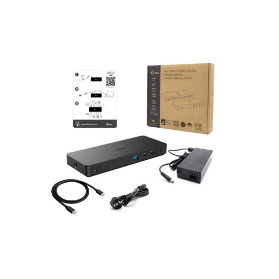 Stacja dokująca USB-C Triple Display Docking Station Gen 2 Pro + Power Delivery 100W 