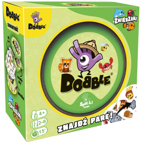 Gra Dobble Zwierzaki (Eco)