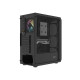 Obudowa Fury Shobo SH4 RGB Midi Tower z oknem Czarna 