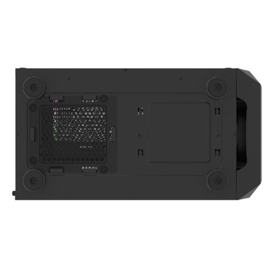 Obudowa Fury Shobo SH4F RGB Midi Tower z oknem Czarna 