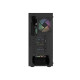 Obudowa Fury Shobo SH4F RGB Midi Tower z oknem Czarna 