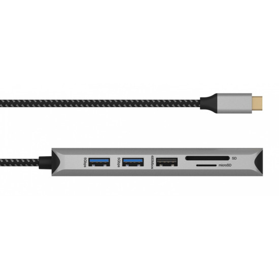 Stacja dokująca IB-DK4061-CPD 12w1,2xHDMI, PD 100W 