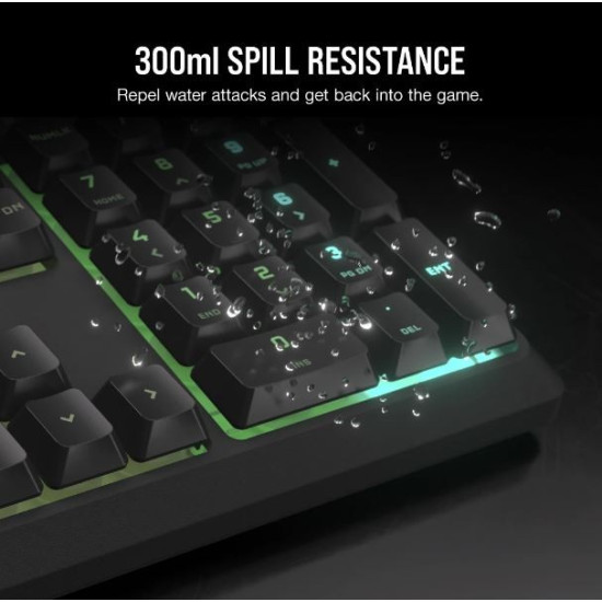 Klawiatura mechaniczna K55 Core RGB Black 